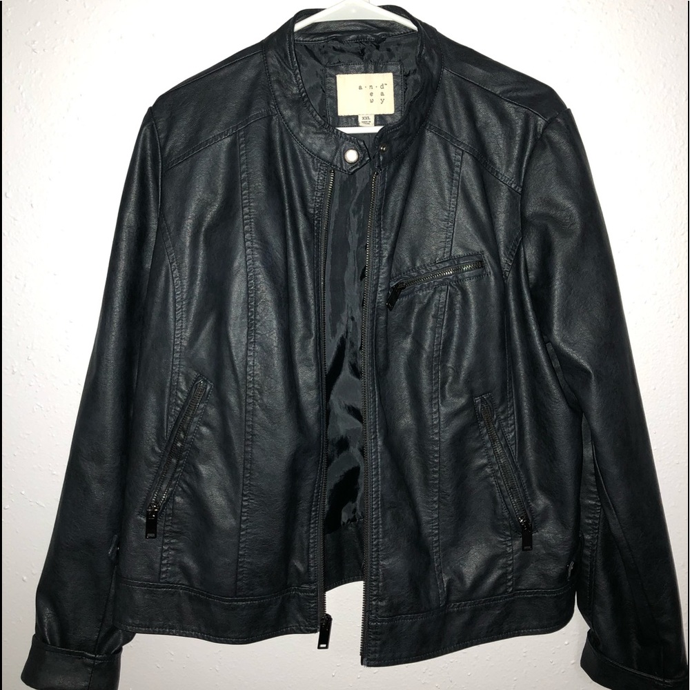 A New Day Leather Jacket